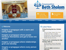Tablet Screenshot of bethsholomflorida.org